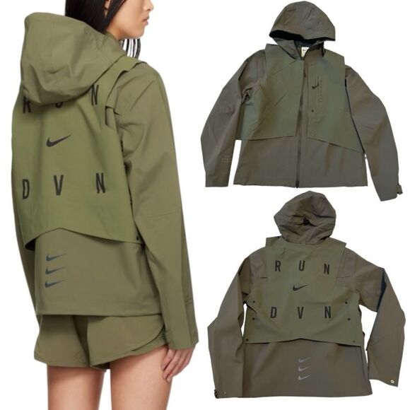 Nike Jackets & Blazers - Nike Storm-FIT Run Division Women’s Full-Zip Hooded Jacket Size Small DV1247-010